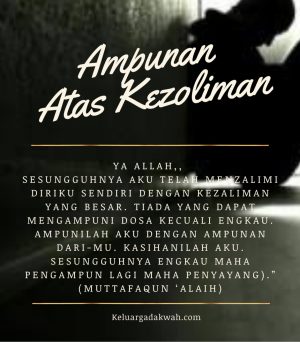Memohon Ampunan Atas Segala Kezaliman