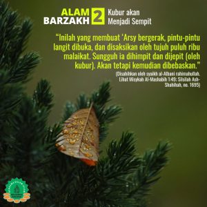 Kubur akan Menjadi Sempit